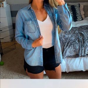 Express Jean Button down